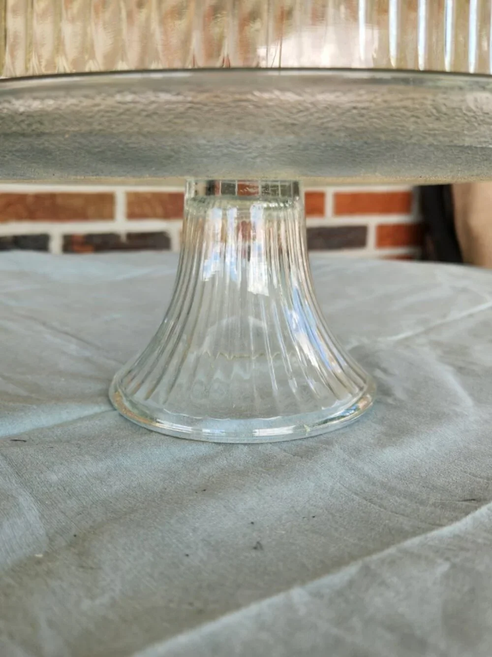 Vintage Pedestal Cake Stand/Punch Bowl
